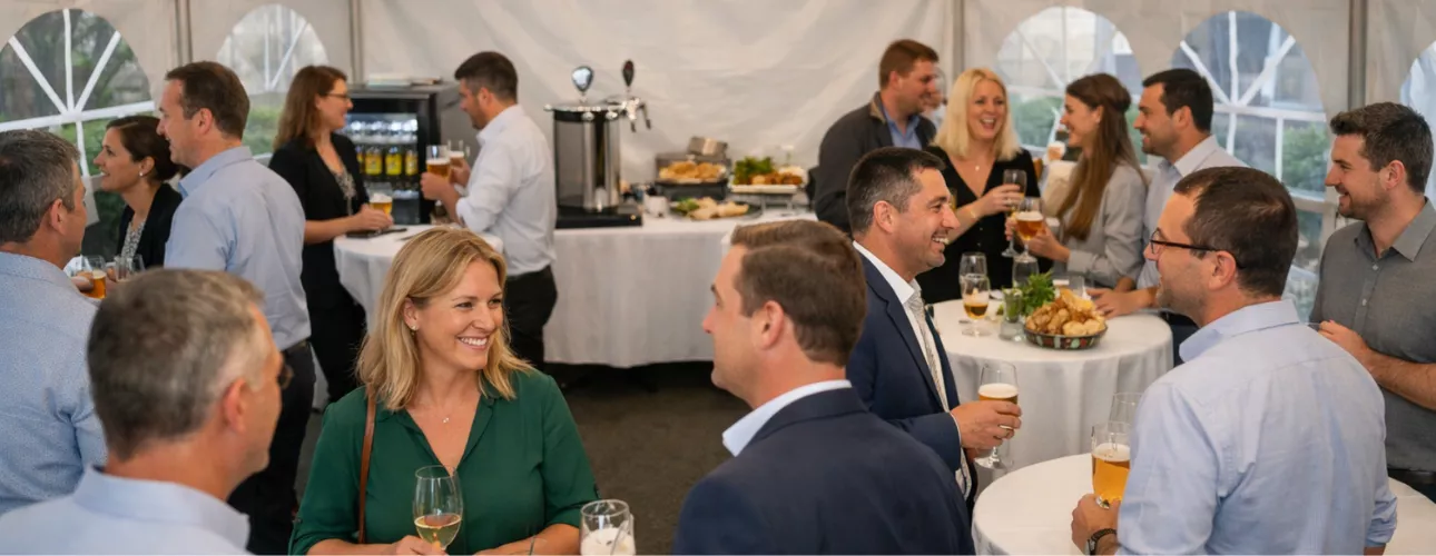 Bedrijfsfeest organiseren met Partytentverhuur Roermond
