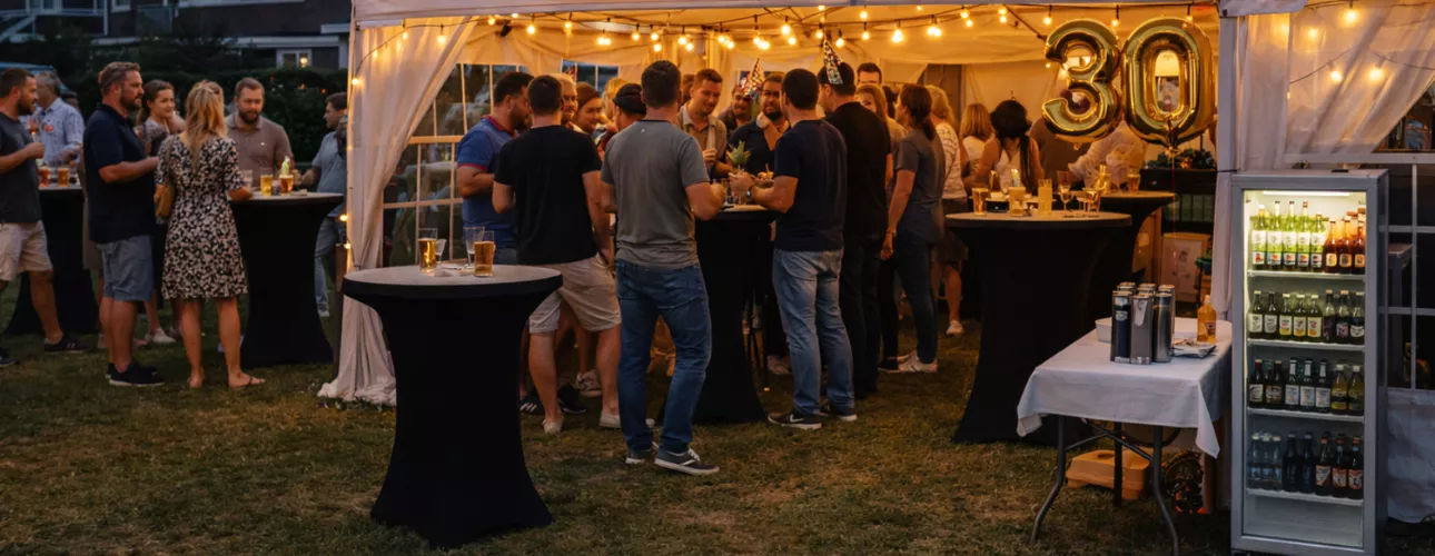 Verjaardag organiseren met Partytentverhuur Roermond