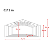 Partytent PVC 6x12 meter huren