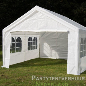 Partytent 4x4 meter huren Partytent 4x4 meter huren