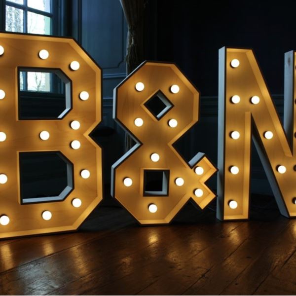 Lichtletters XL 100 cm