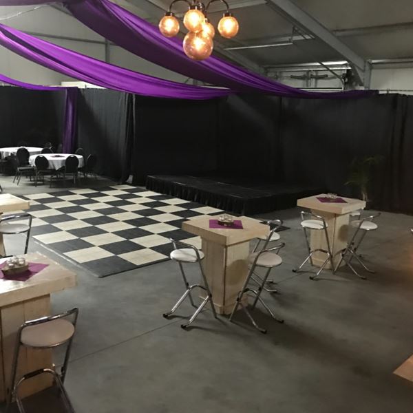 Statafel vierkant 80×80 cm