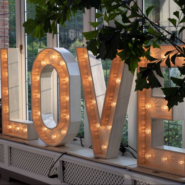 Lichtletters XL 100 cm