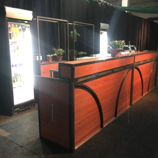 Pipe & Drape zwart 3 meter Pipe & Drape zwart 3 meter