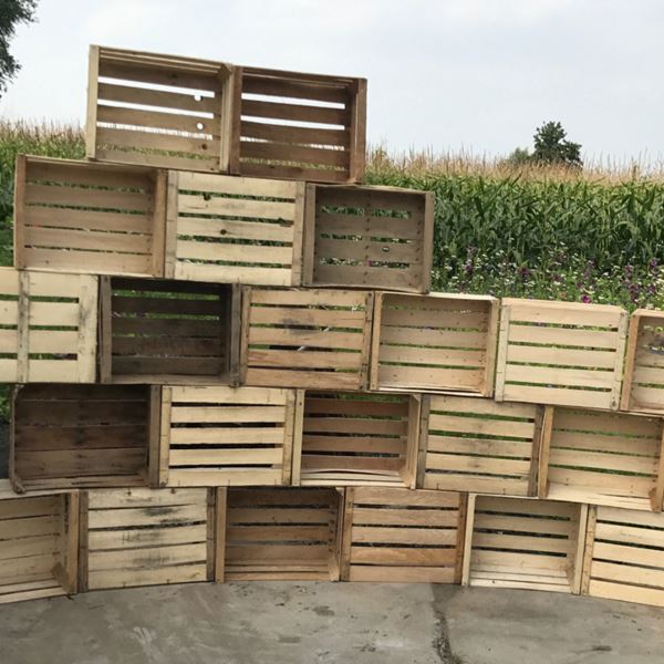 Set decoratie fruitkisten