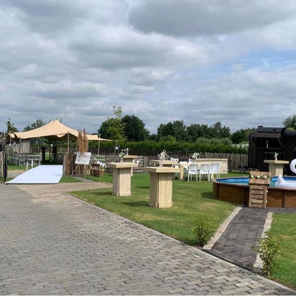 Statafel vierkant 80×80 cm